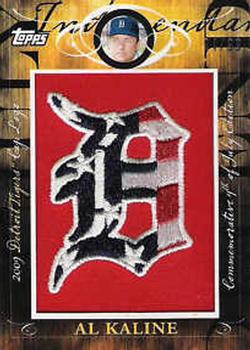 2010 Topps - Manufactured Hat Logo Patch #MHR-408 Al Kaline Front